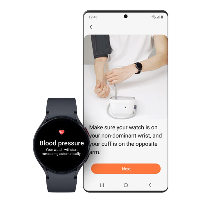 galaxy watch 6 blood pressure